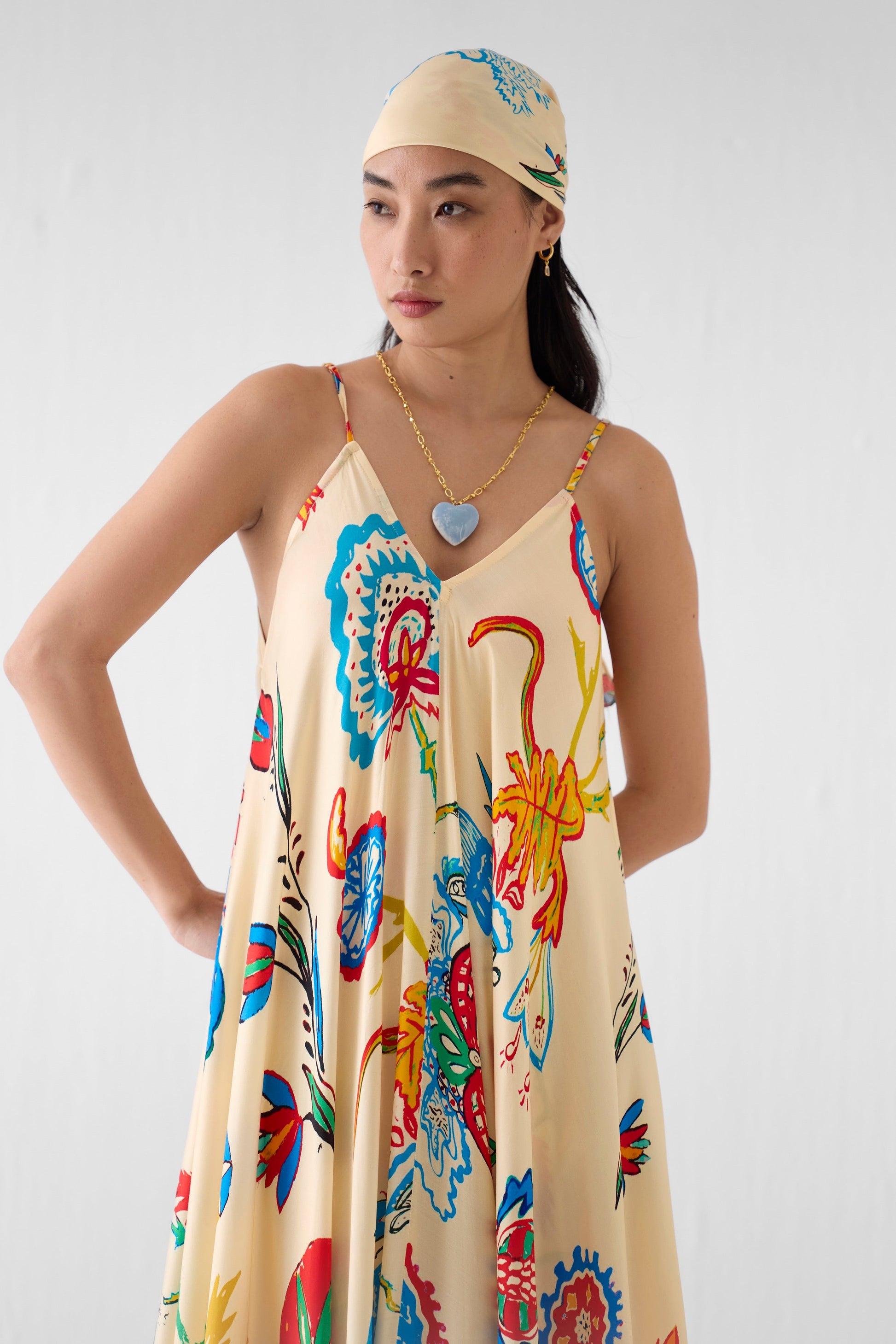 SANGANER STRAPPY DRESS | DRESS — image 2