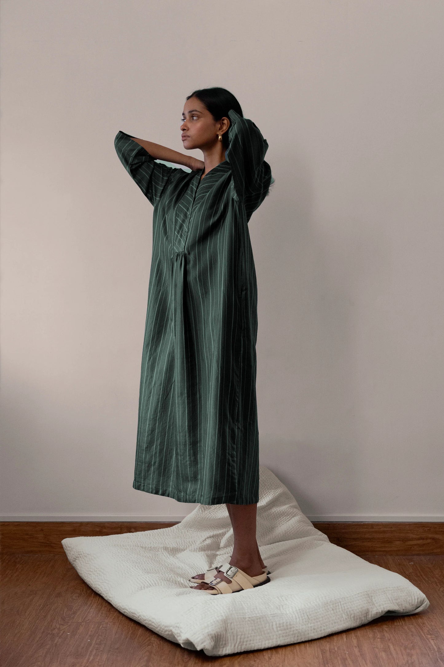 Sisam | Oversized Silk Kaftan