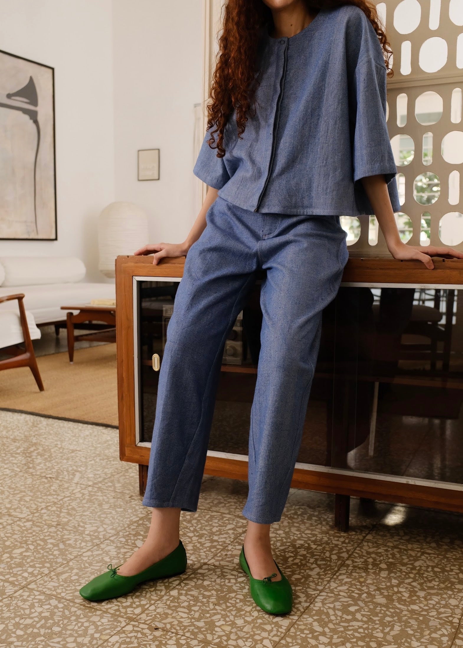 Hayes | Denim Cotton Dress — image 2