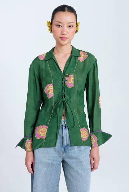 Flow | Green Blouse — image 2