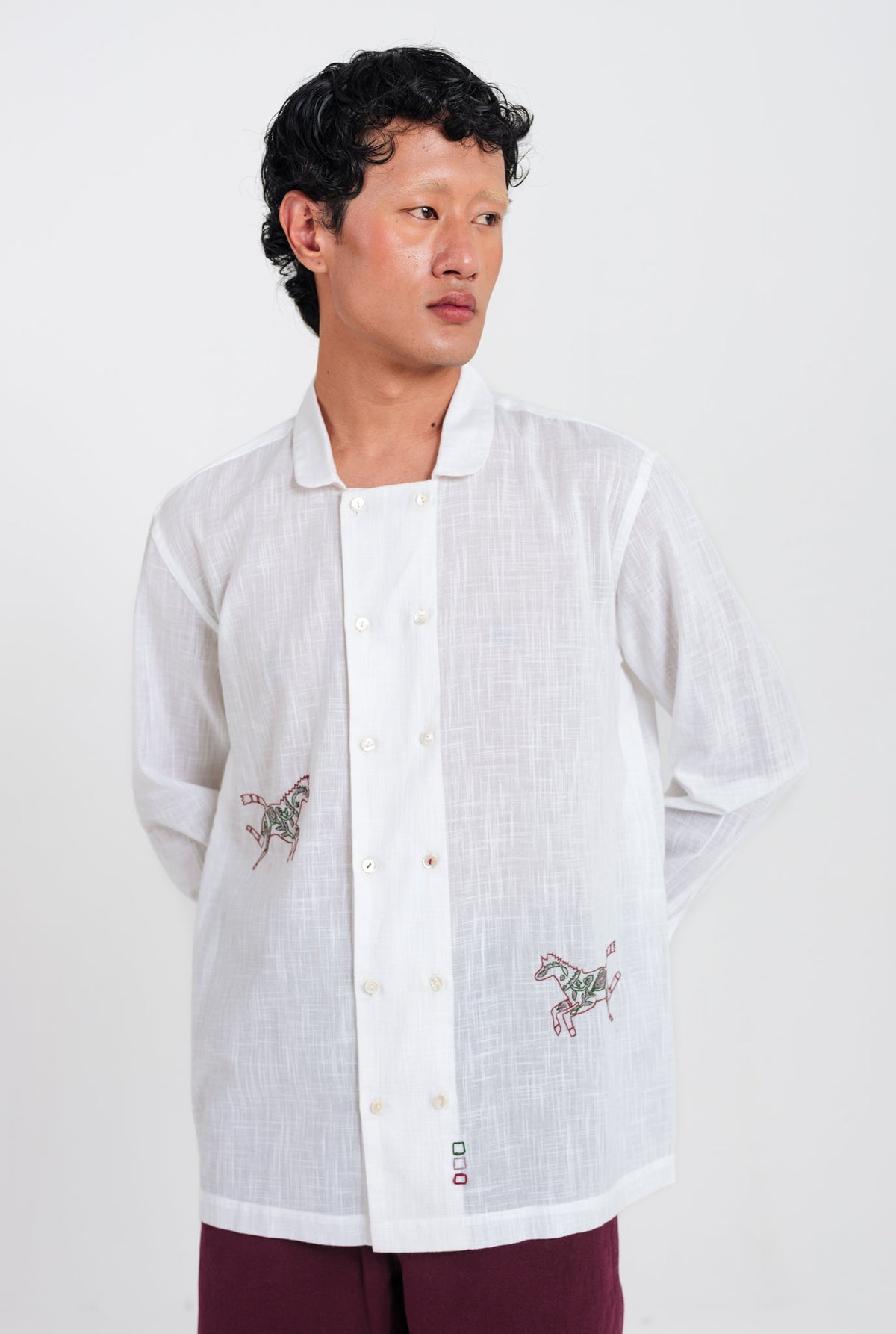 Moon | White Dance Shirt — image 2