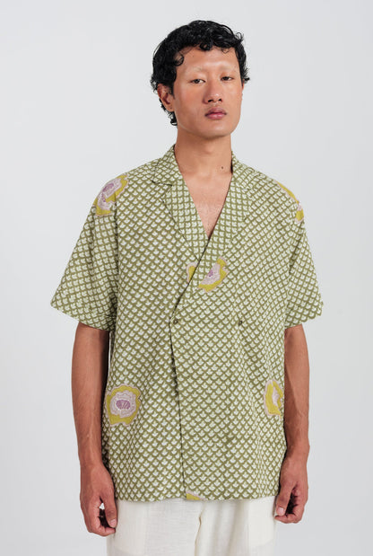 Panna | Green Men's Shirt — image 2