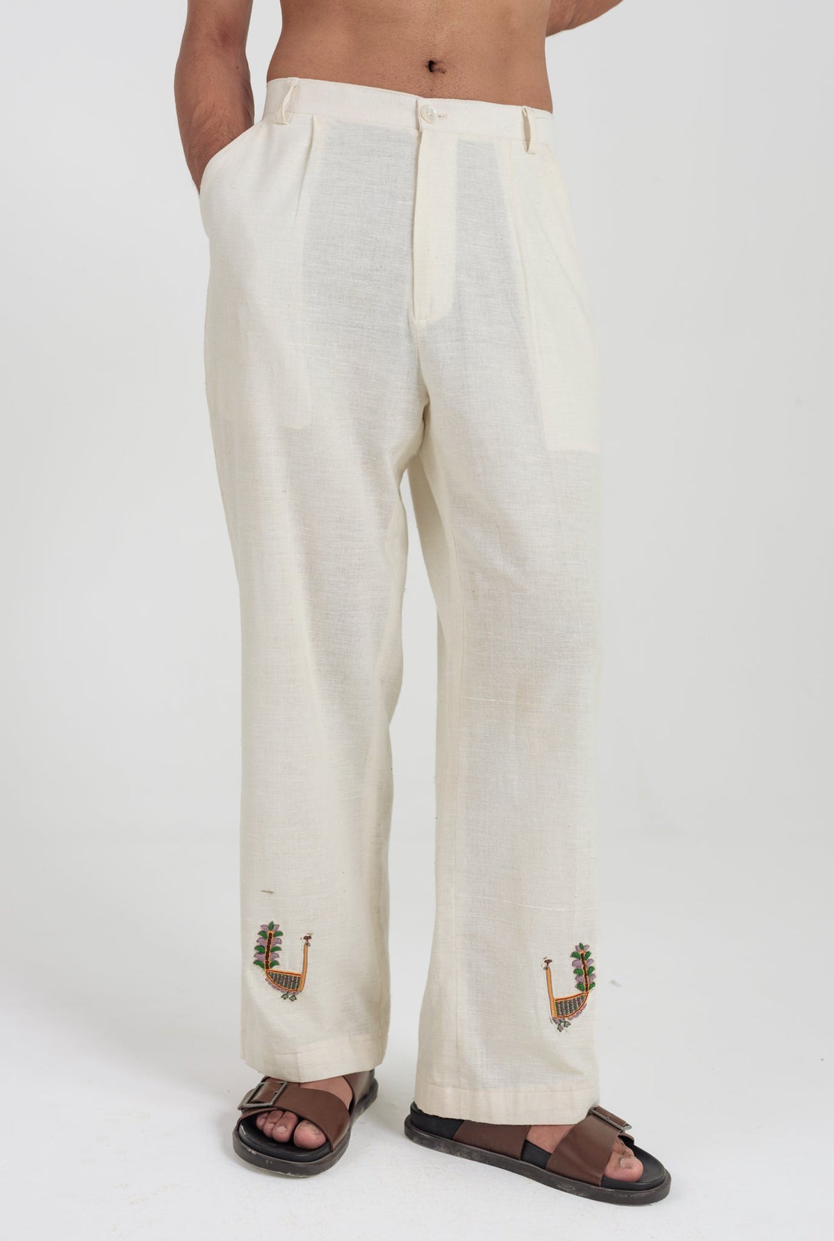 Moon | White Dance Trousers — image 2