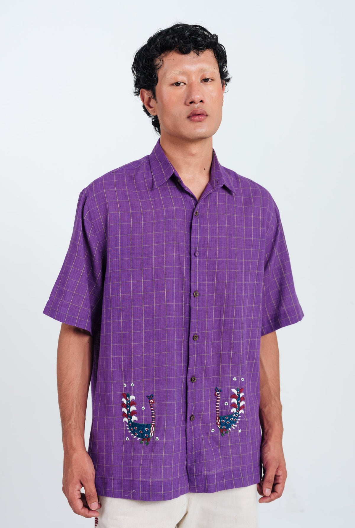 Drift | Purple Men's Shirt — image 2