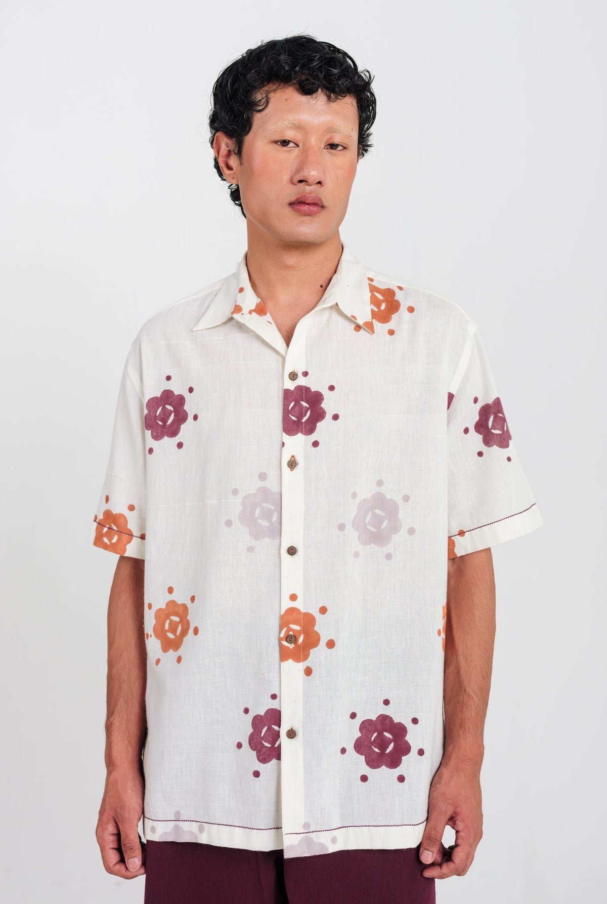 Thandai | White Men's Shirt — image 2
