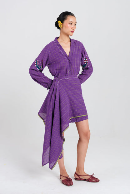 Drift | Purple Tunic Dress — image 2