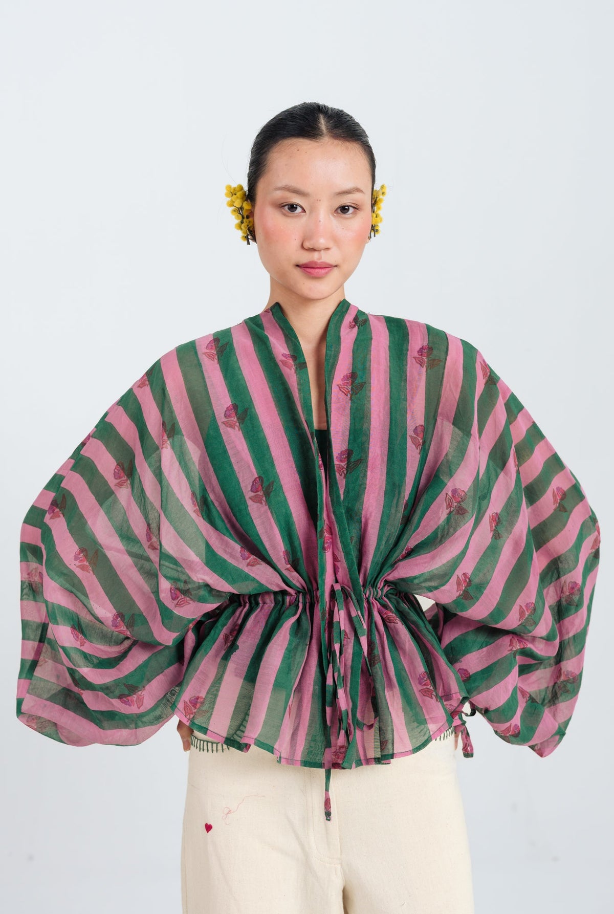 Twirl | Green - Purple Overlay Jacket — image 2