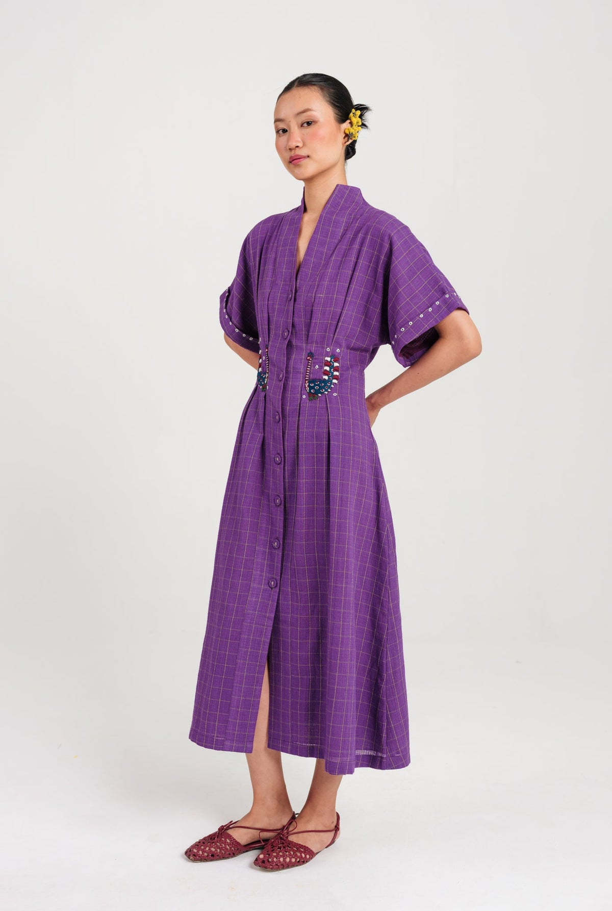 Drift | Purple Midi Dress — image 2