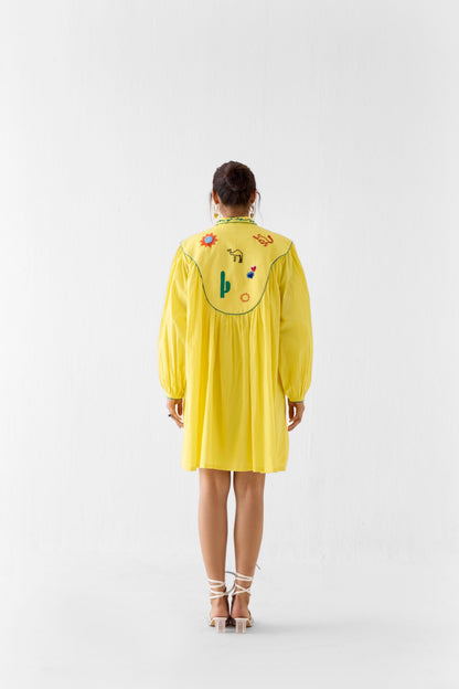 PEELA MULMUL DRESS | DRESS — image 3