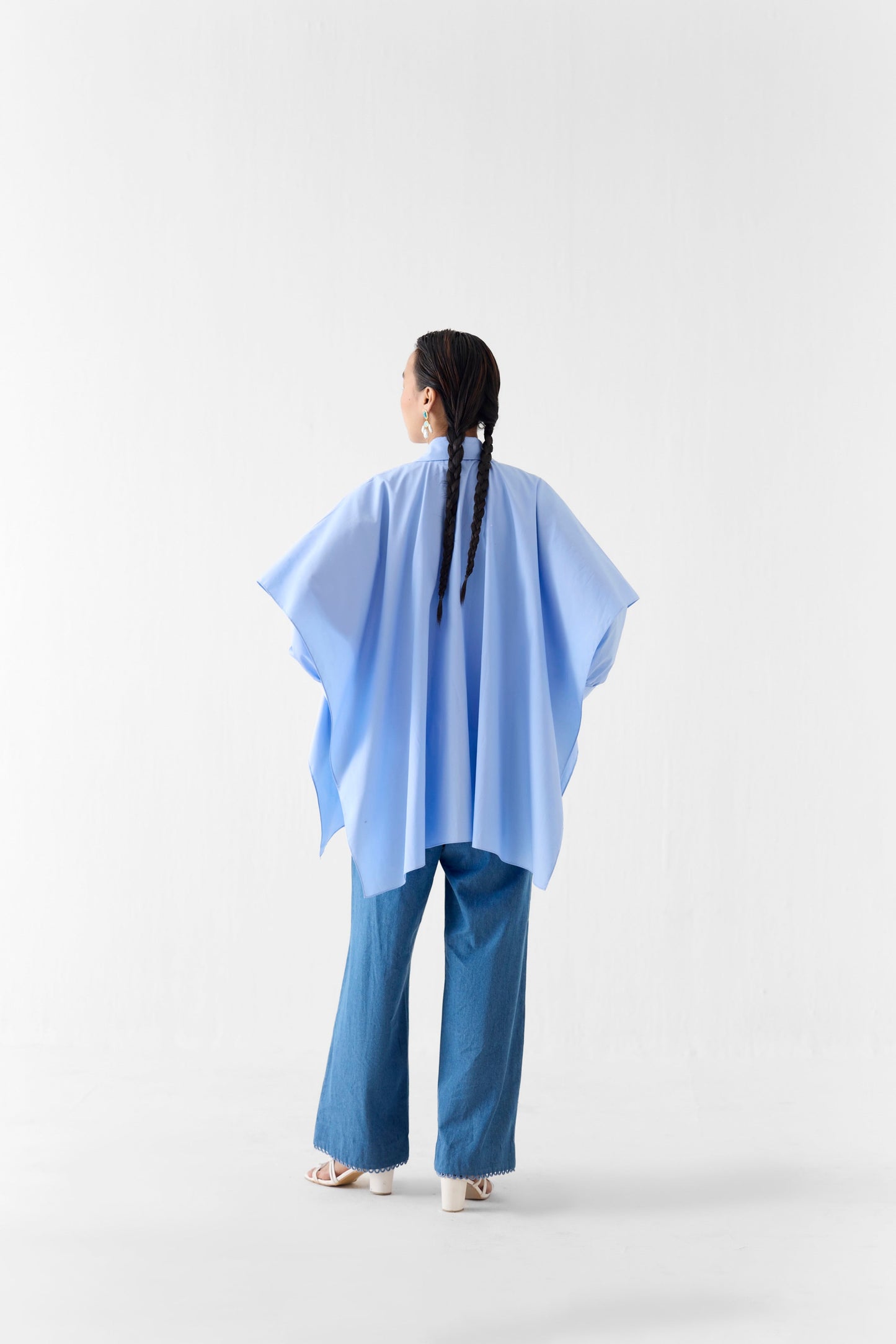 AZURE LAYERED POPLIN SHIRT | SHIRT — image 3