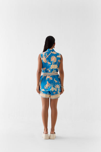 JAIPUR BLAZER AND SHORTS | Co-ord — image 3