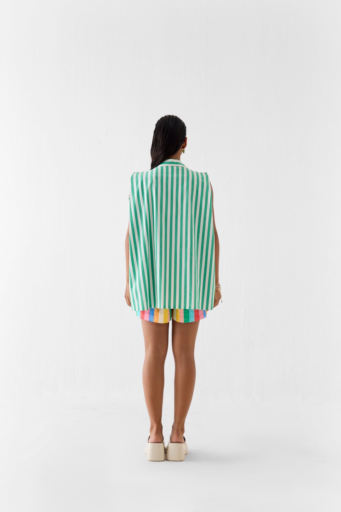MINT SHIRT WITH FLOWER | SHIRT — image 3