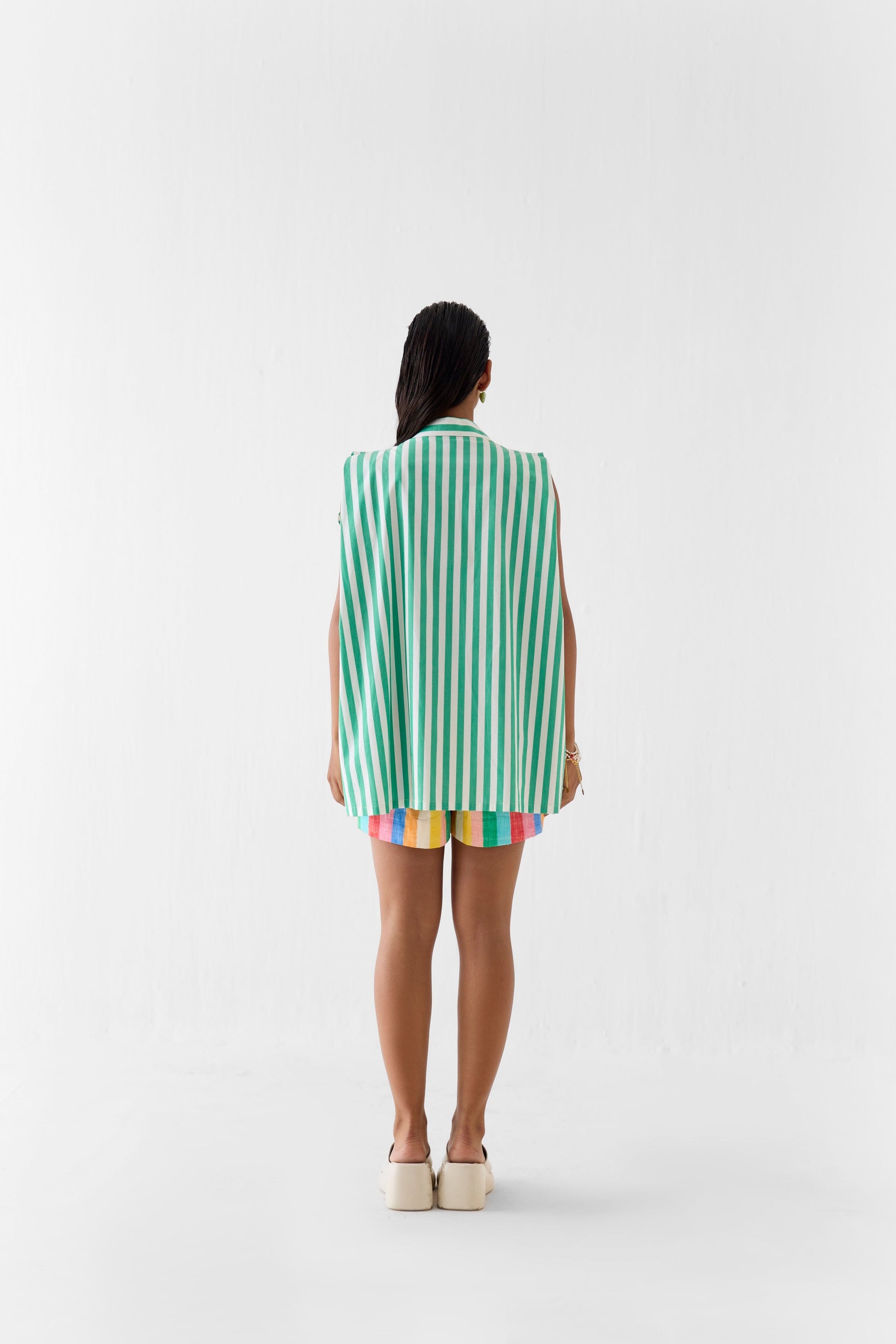 MINT SHIRT WITH FLOWER | SHIRT — image 3