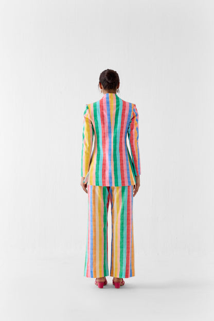 LEHER BLAZER AND TROUSERS CO-ORD | Co-ord — image 3
