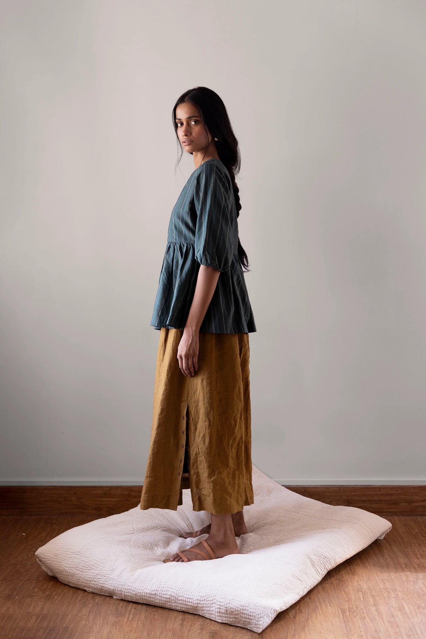 Mahua | Linen Skirt