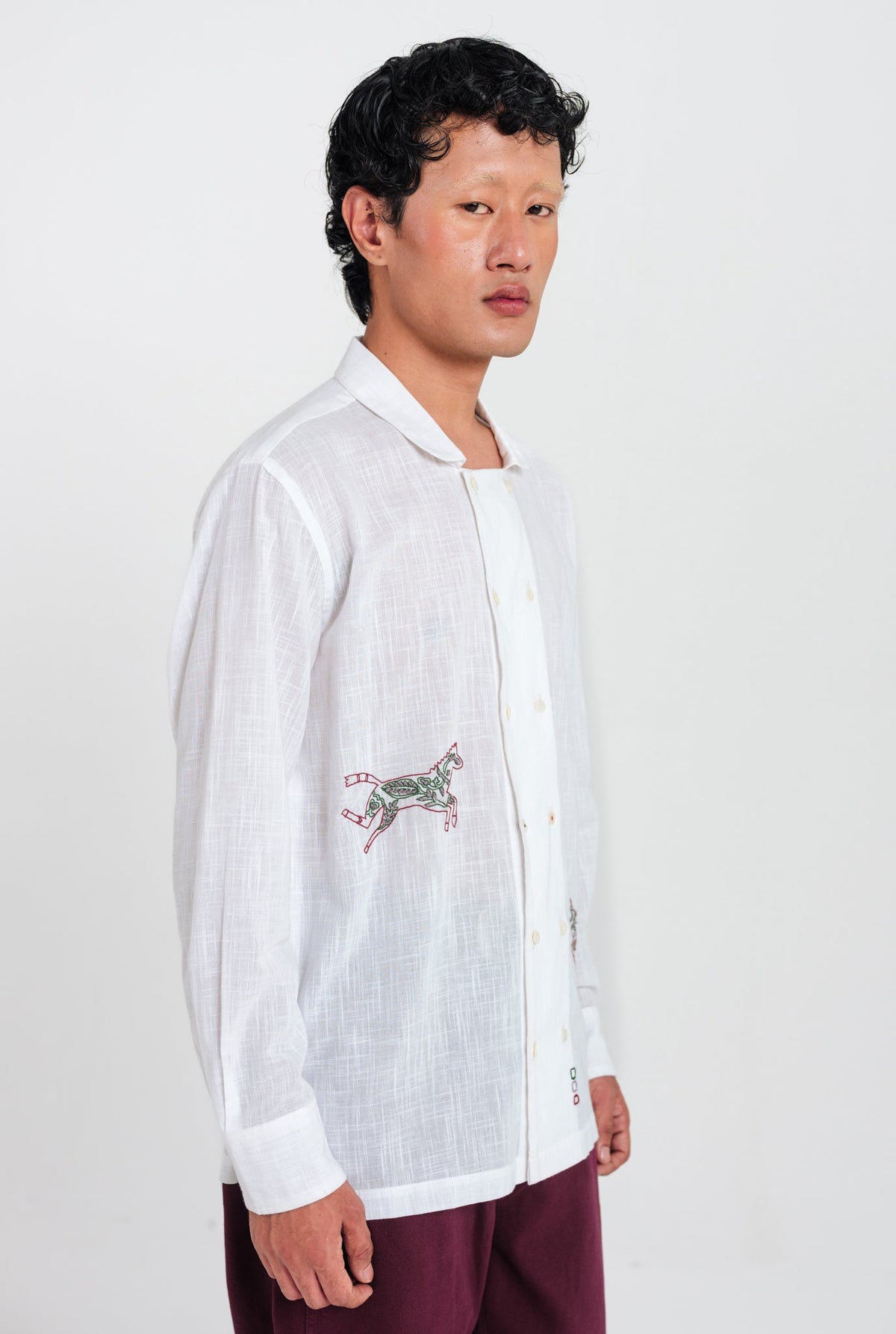Moon | White Dance Shirt — image 3