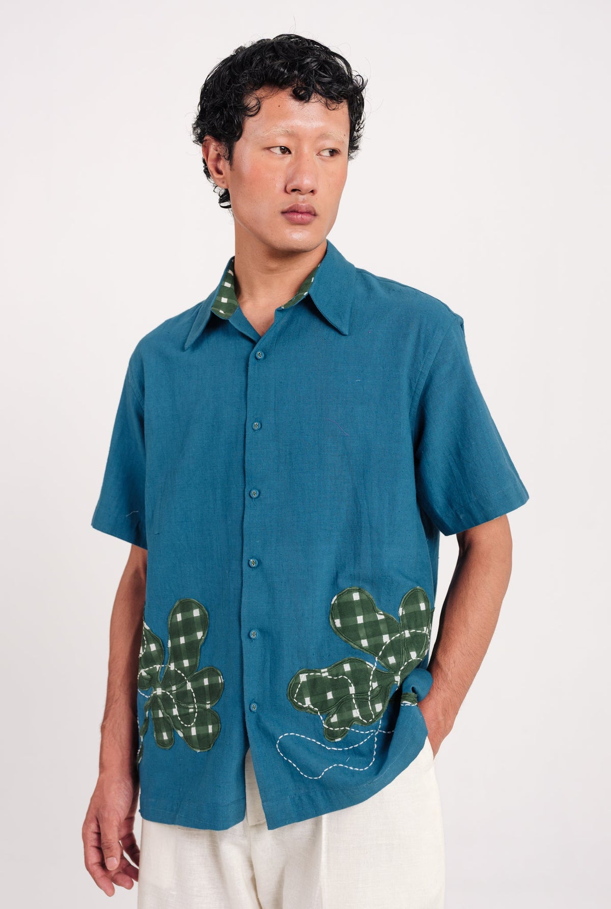 Ether | Blue Men's Shirt — image 3