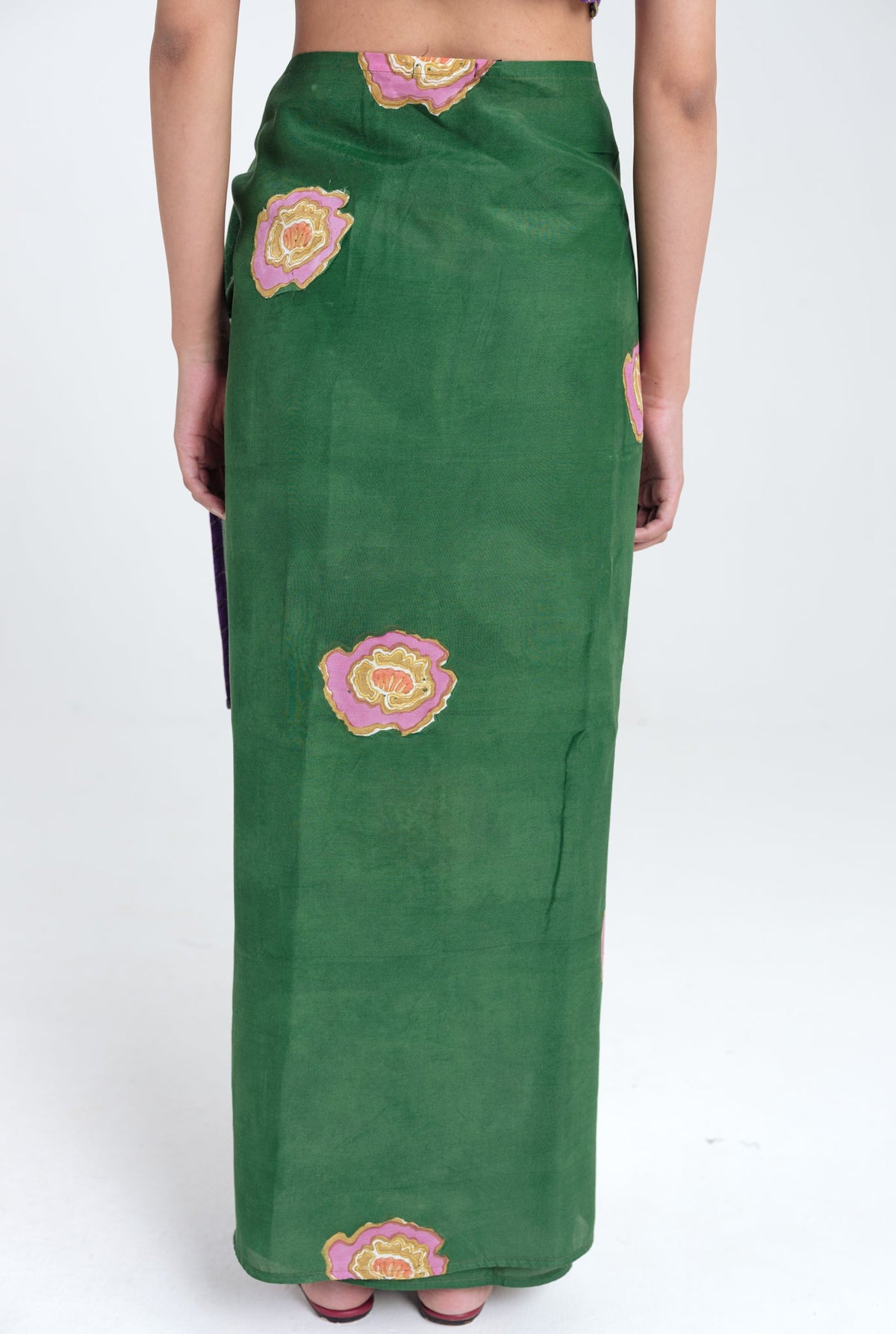Flow | Green Wrap Skirt — image 3
