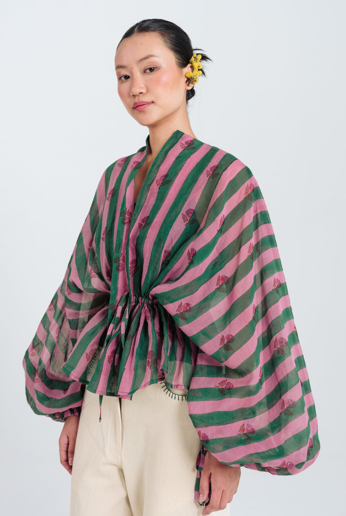 Twirl | Green - Purple Overlay Jacket — image 3