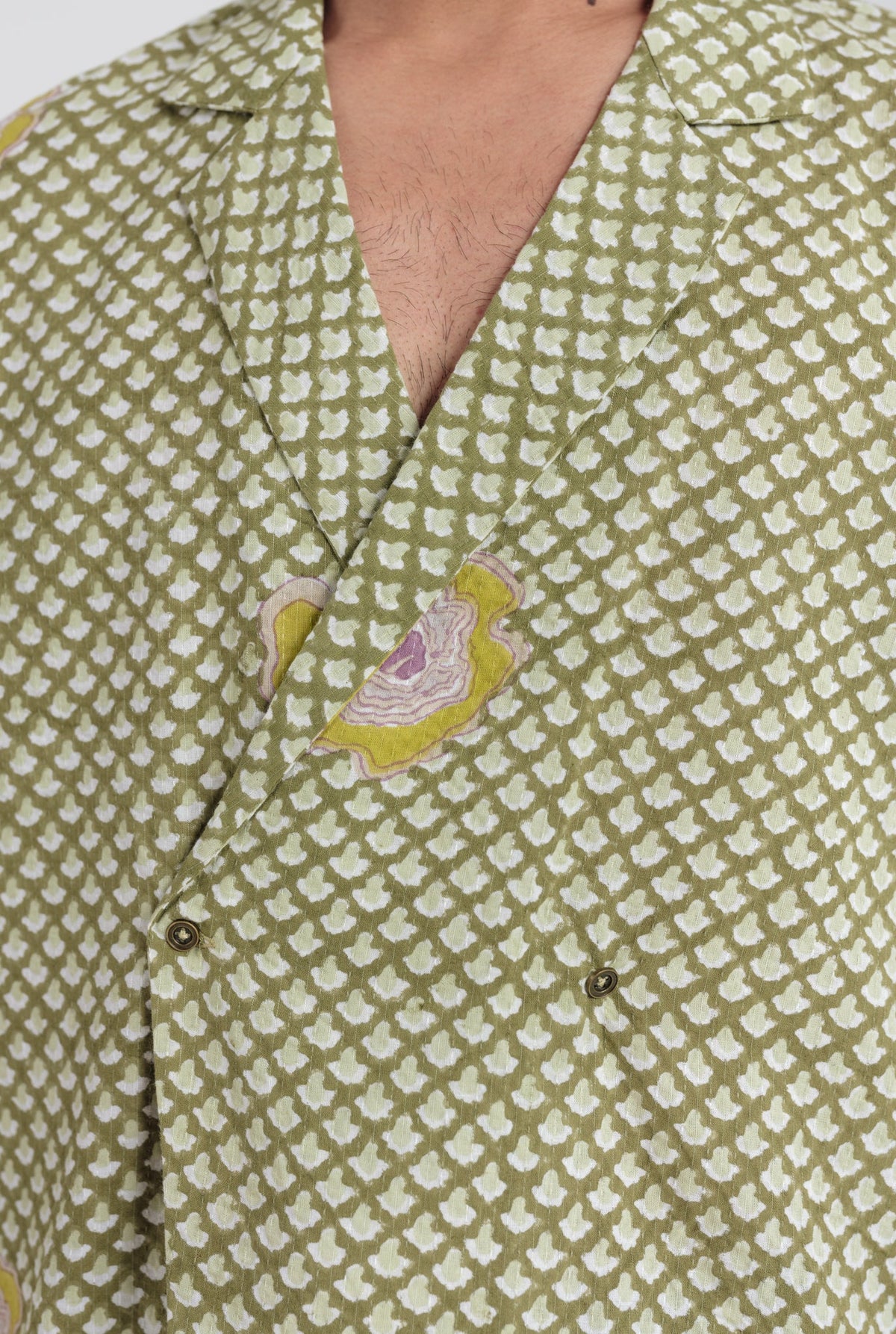 Panna | Green Men's Shirt — image 3