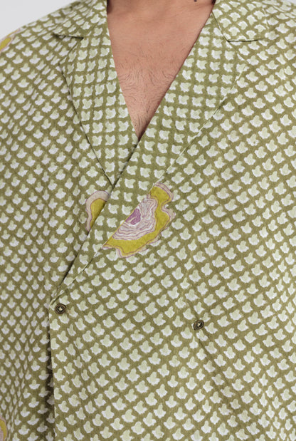 Panna | Green Men's Shirt — image 3
