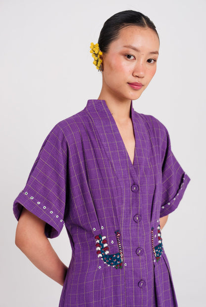Drift | Purple Midi Dress — image 3