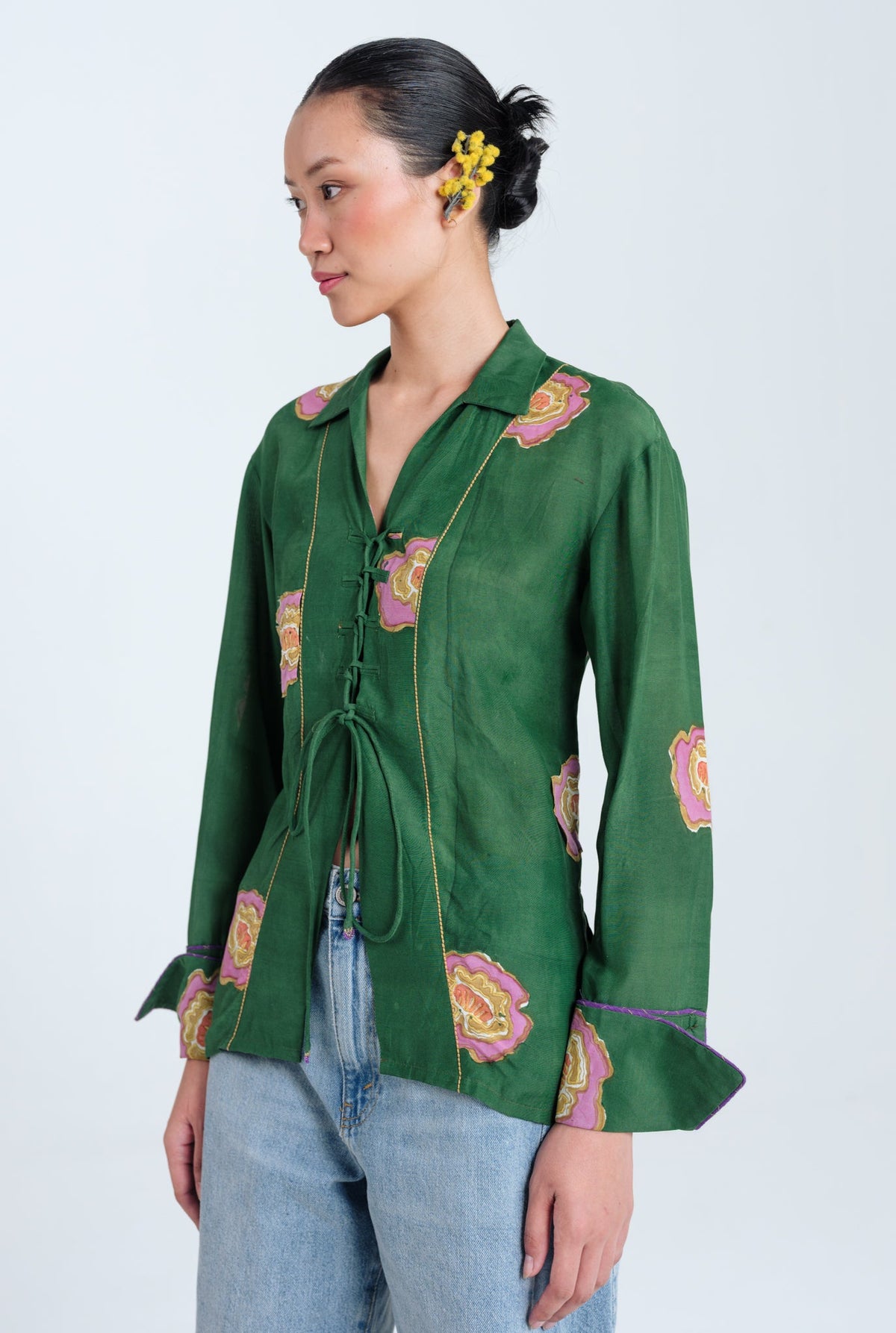Flow | Green Blouse — image 3
