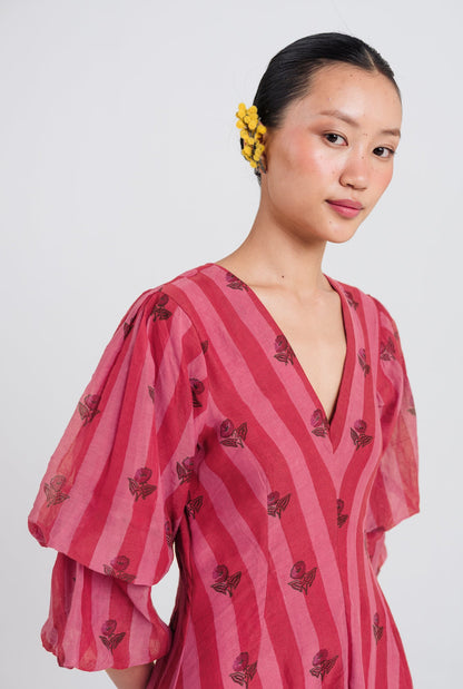 Spring | Red - Pink Dress — image 3