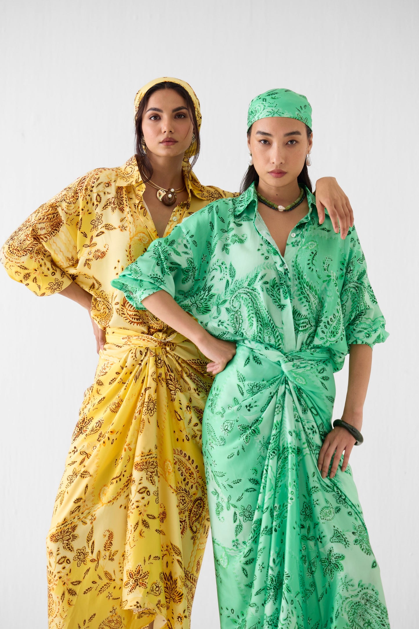 AMBI DRAPED SHIRT DRESS | DRESS — image 4