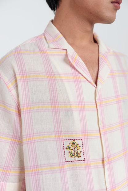 Chataai | Pink - White Men's Shirt — image 4