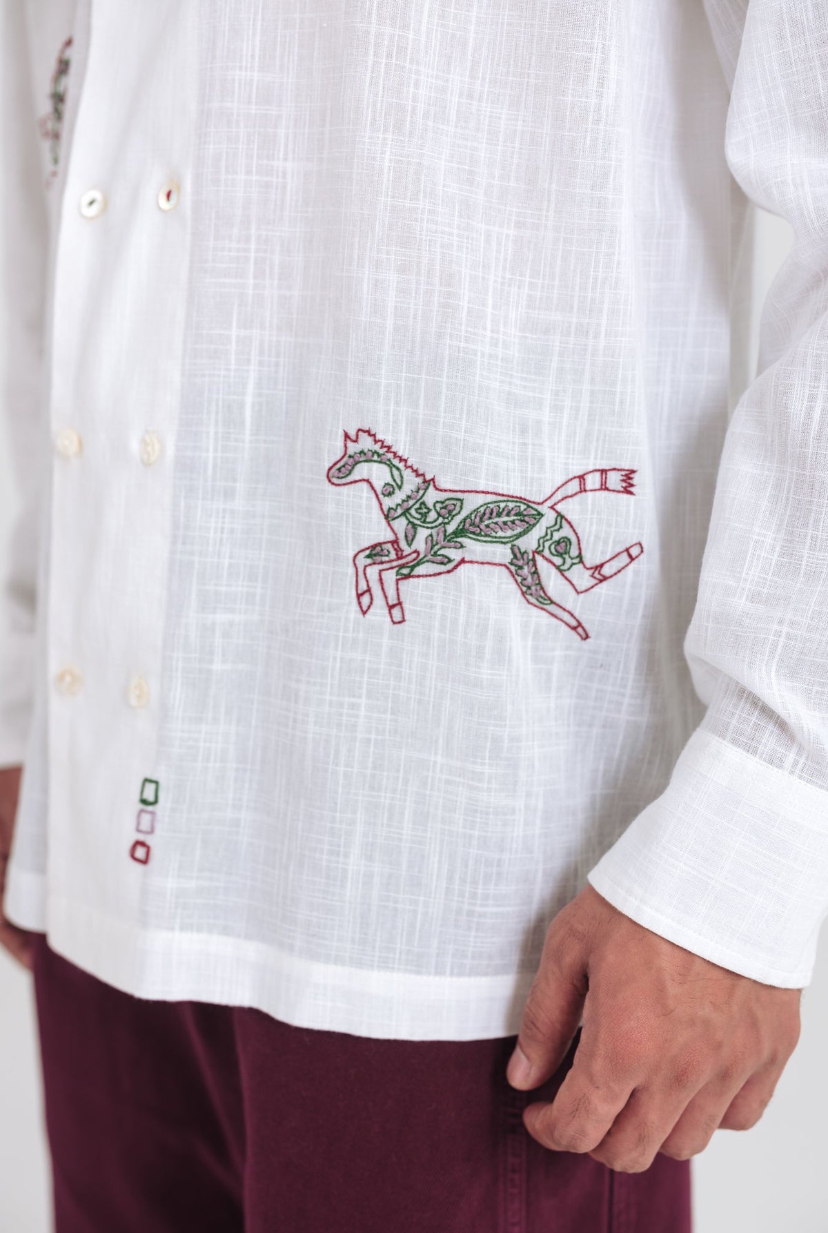 Moon | White Dance Shirt — image 4