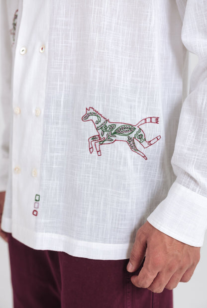 Moon | White Dance Shirt — image 4
