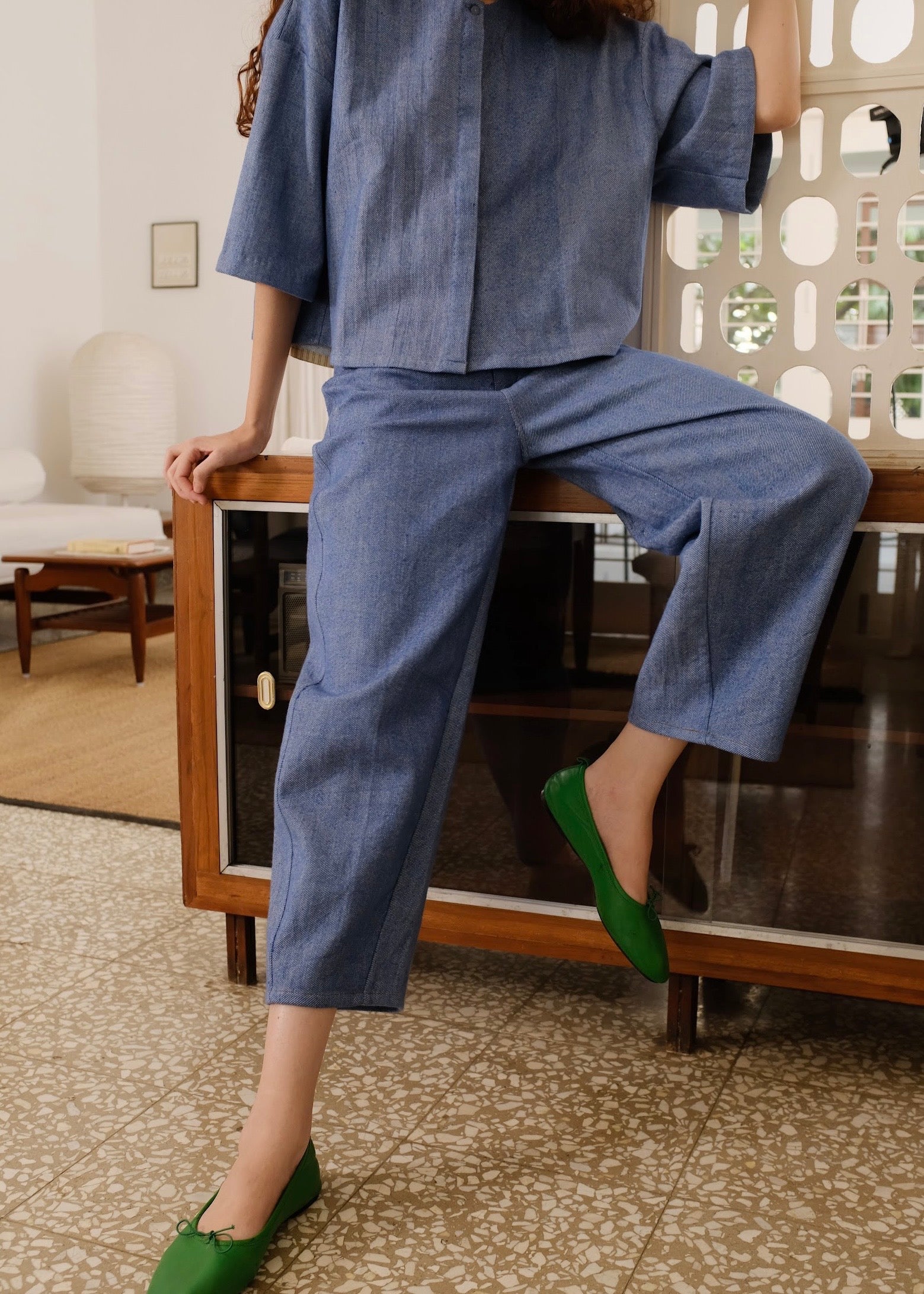 Hayes | Denim Cotton Dress — image 4