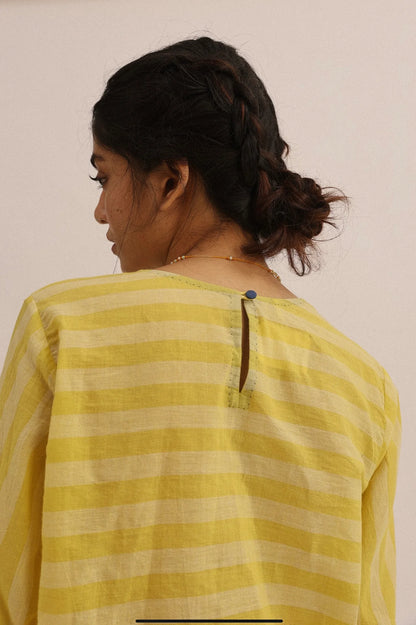 Mindy | Handwoven Cotton Top