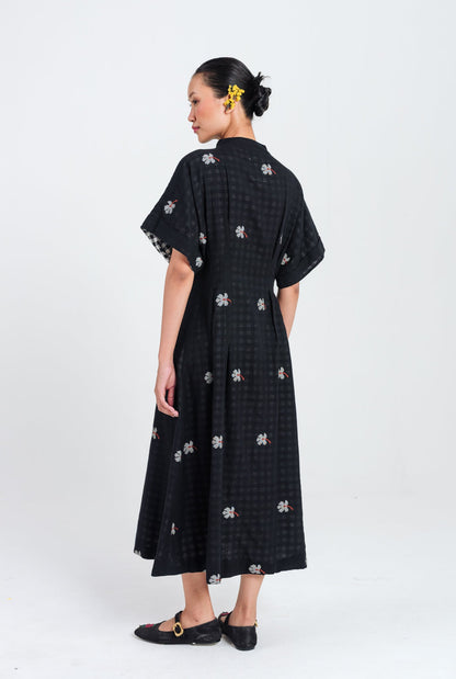 Leap | Black Midi Dress — image 5