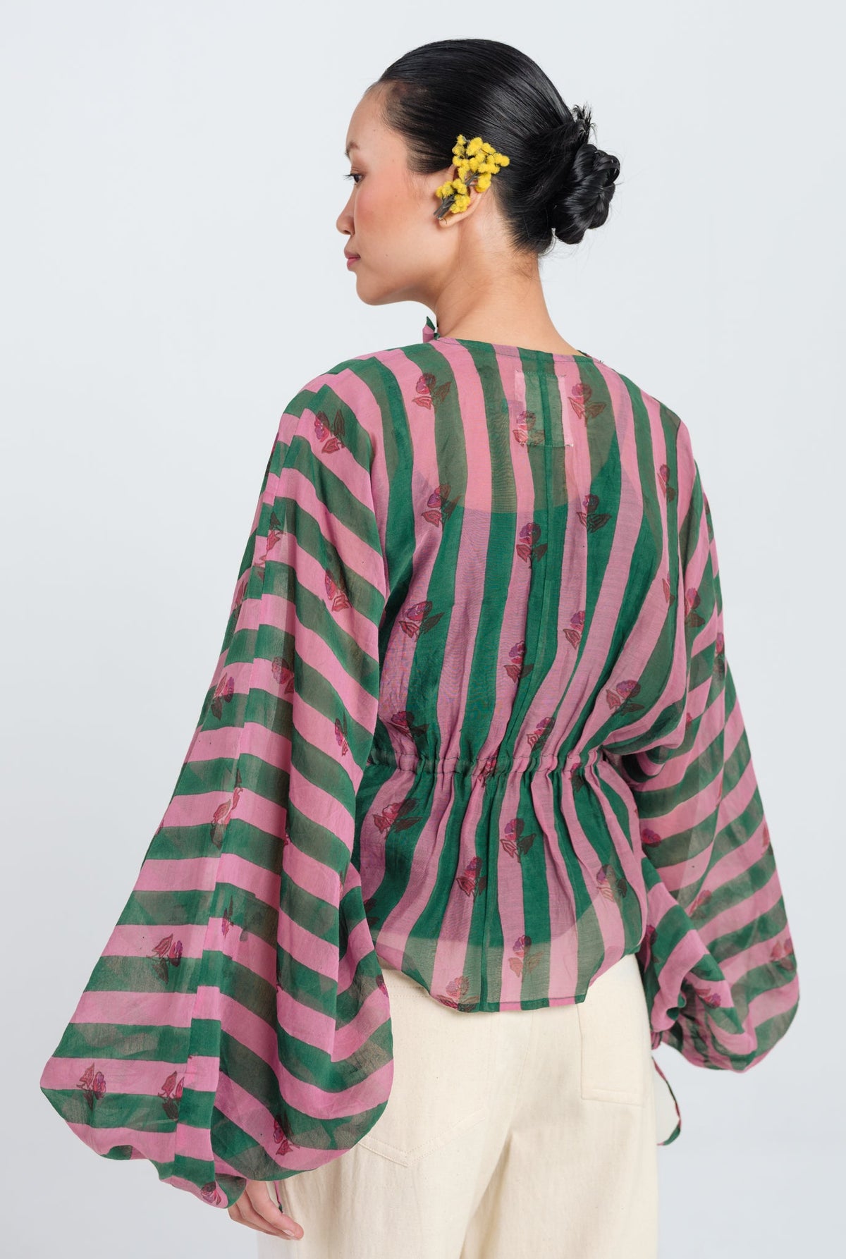 Twirl | Green - Purple Overlay Jacket — image 5