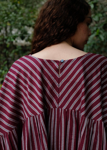 Alana | Wine stripes Top — image 5
