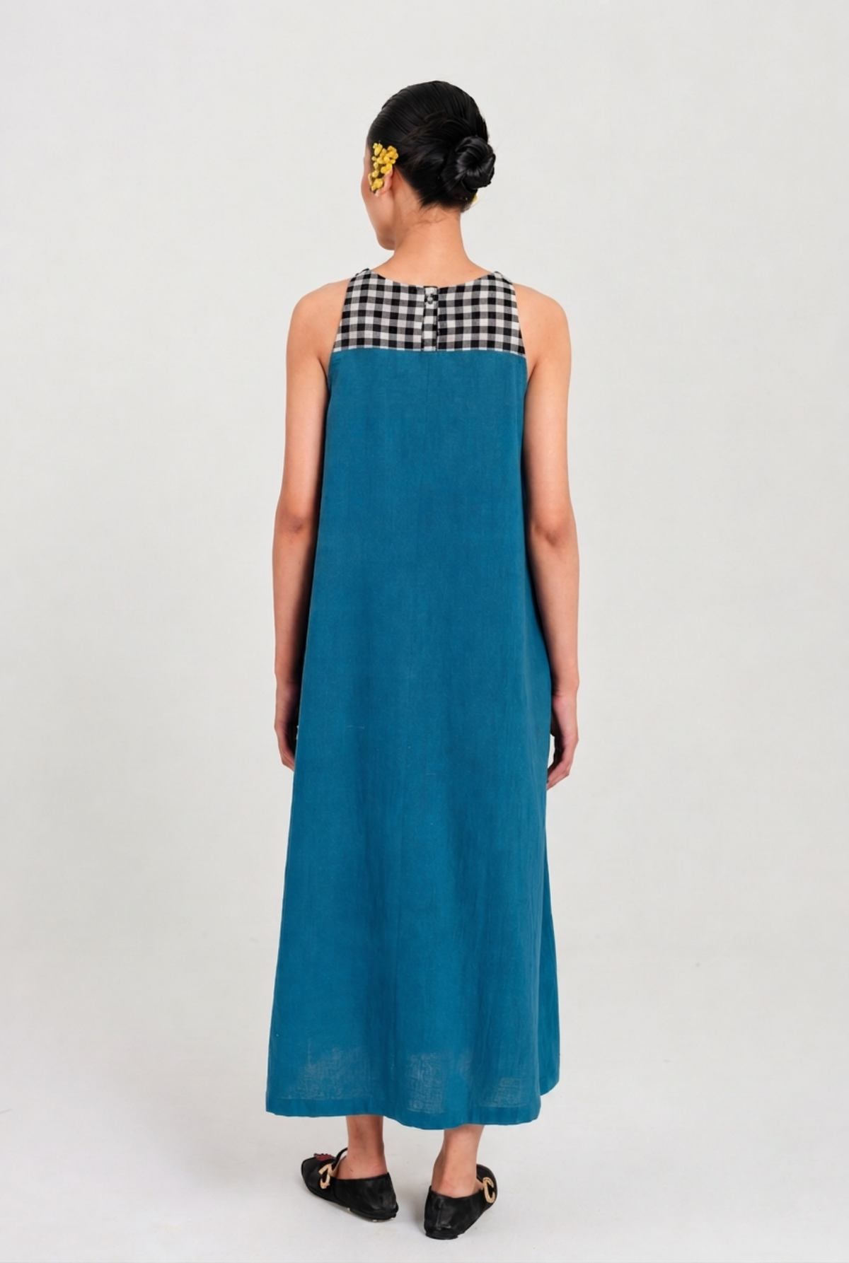 Ether | Blue Handloom Dress — image 8