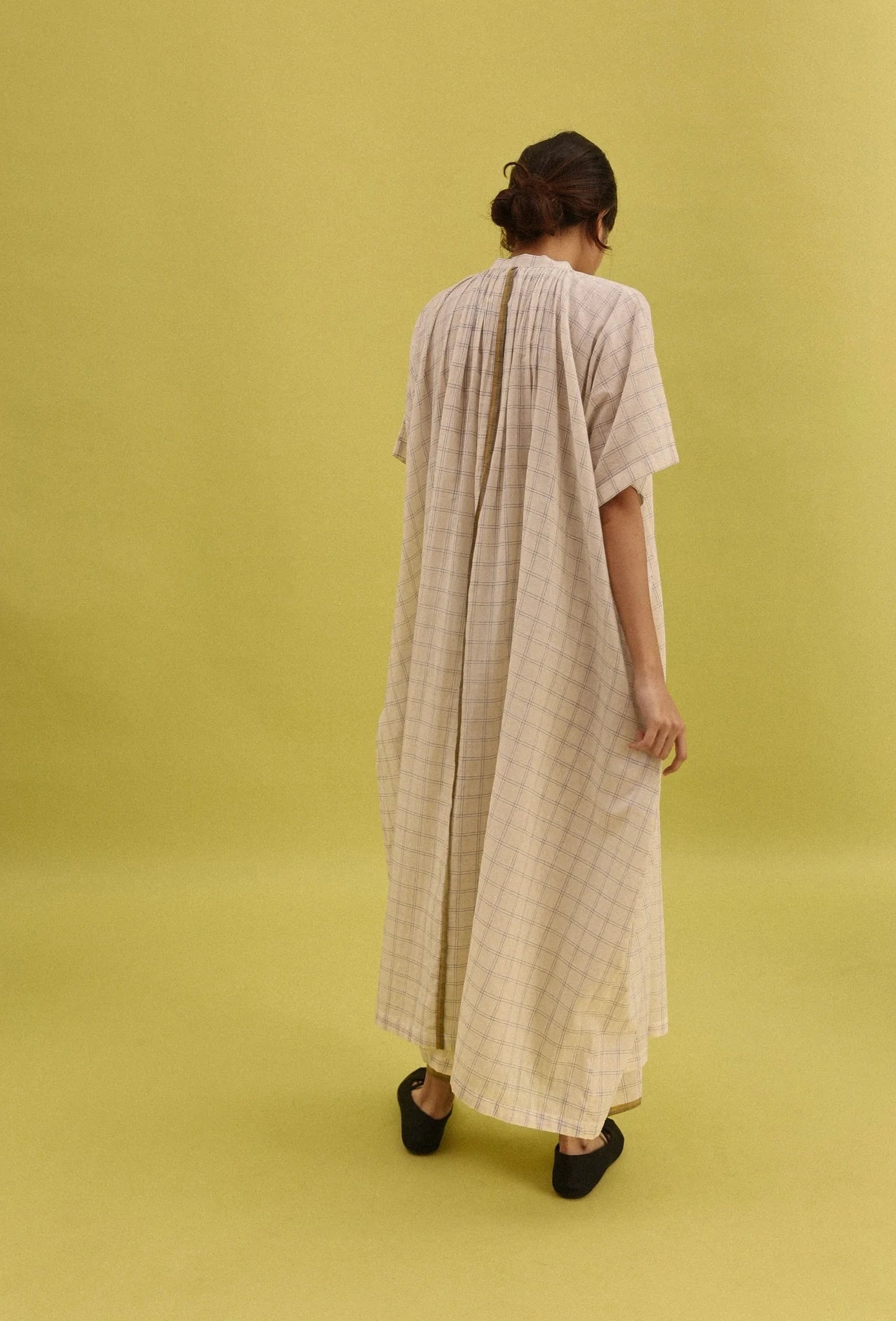 Anaya Set | Red Checks Cotton Kurta