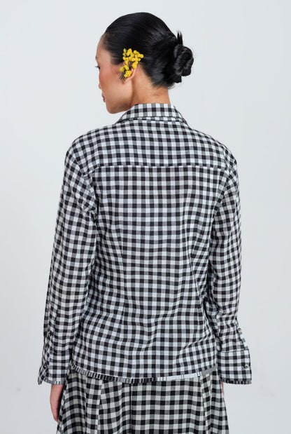 Groove | Black - White Wrap Shirt — image 6