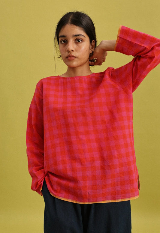 Mae | Handwoven Cotton Top