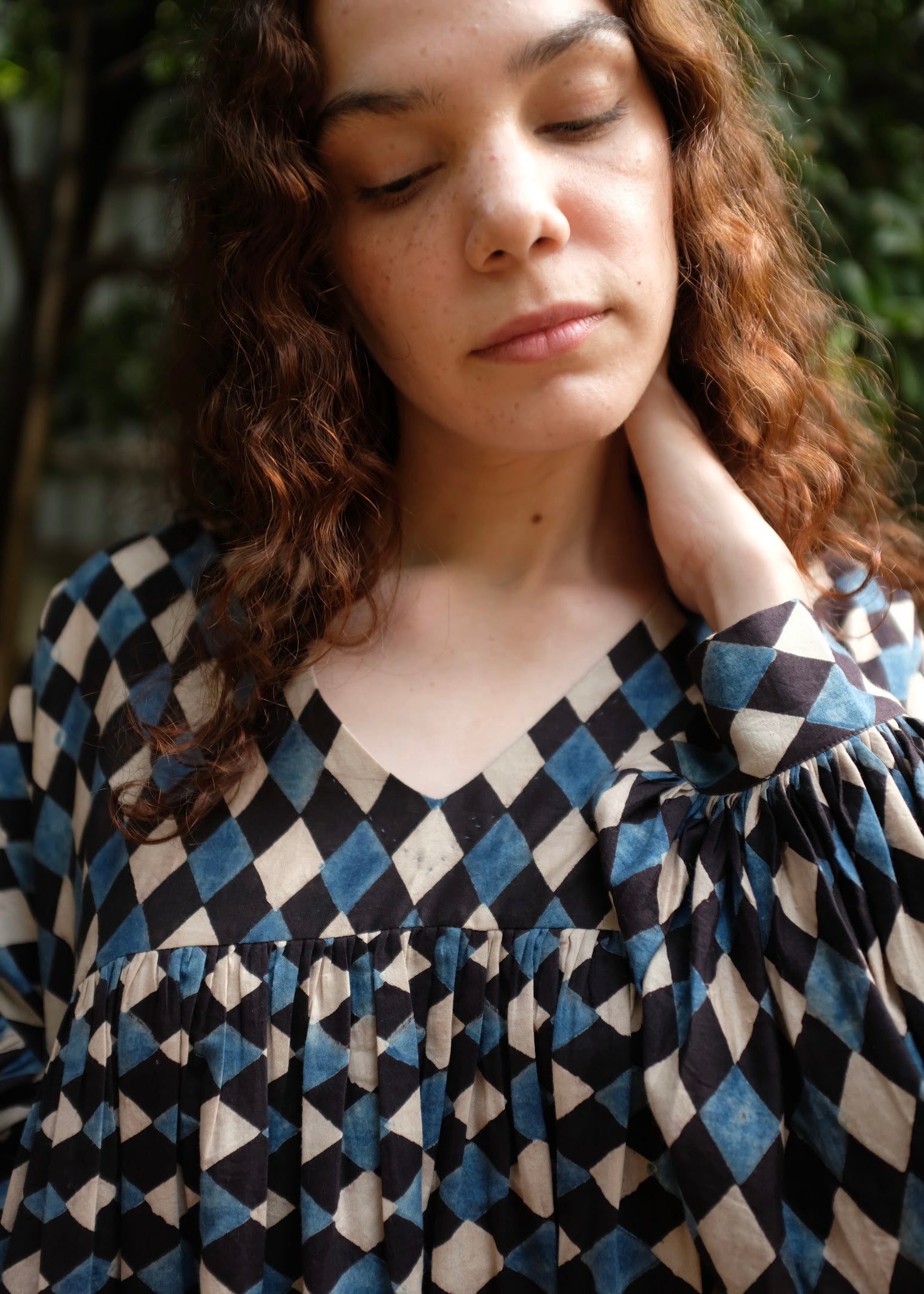 Irisa | Ajrakh Top — image 8