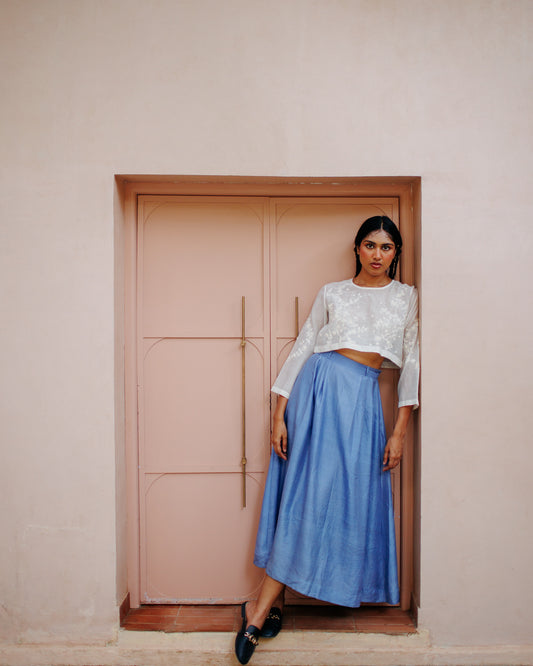 Sophia | Pleated Skirt Set