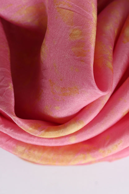 Jasmine |  Eco Printed Habutai Silk Yardage