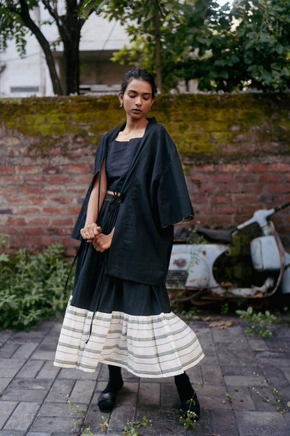 Yuki | Handwoven Cotton Skirt