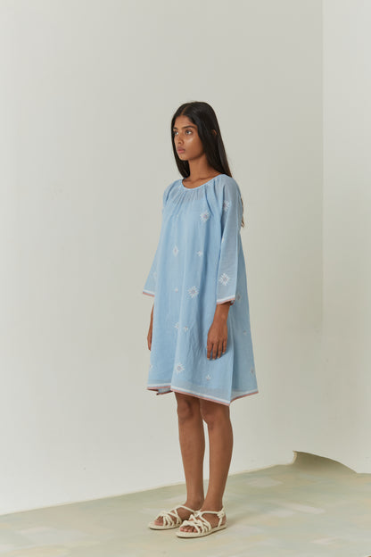 Amaya | Handloom Jamdani Dress