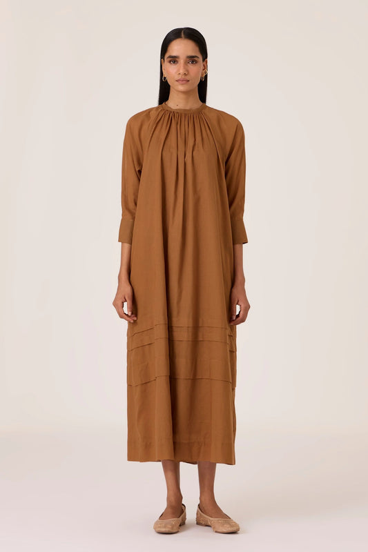 Fares | Brown Dress