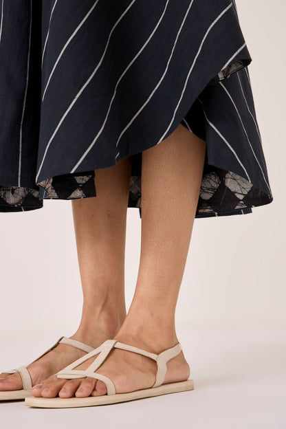 Boga | Black Striped Skirt