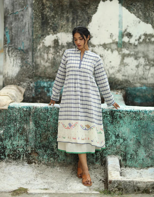 Evara | Jamdani Dress