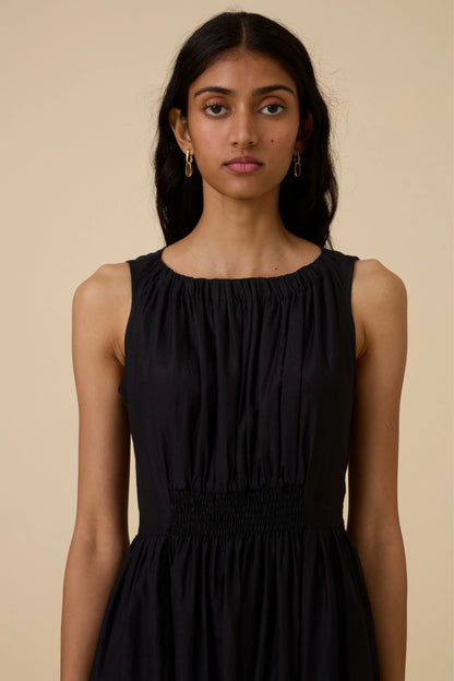 Hafa | Black Sleeveless Dress